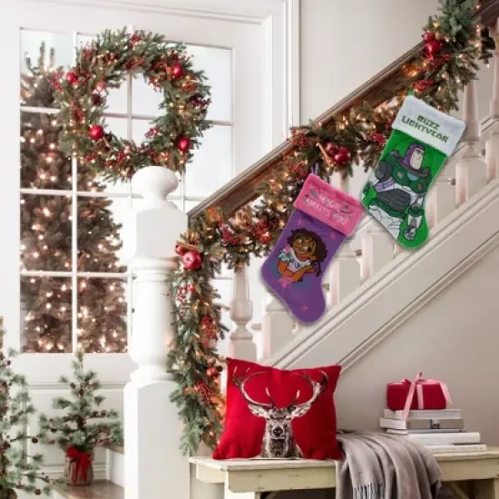 Buzz Lightyear Applique Holiday Stocking 20" image {3}