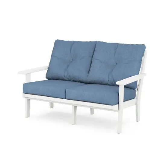 POLYWOOD Prairie Deep Seating Outdoor Patio Loveseat image {10}