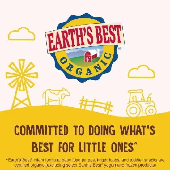 Earth's Best Organic Whole Grain Oatmeal Baby Cereal - 8oz image {8}