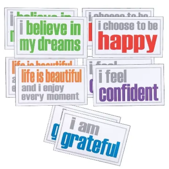 Inspired Minds Confidence Magnets, 5 Per Pack, 2 Packs image {2}