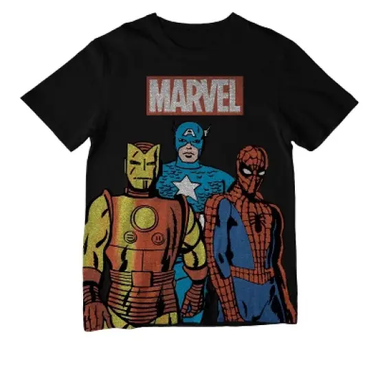 Marvel Men's Big & Tall Marvel Comic Graphic Tee image {7}
