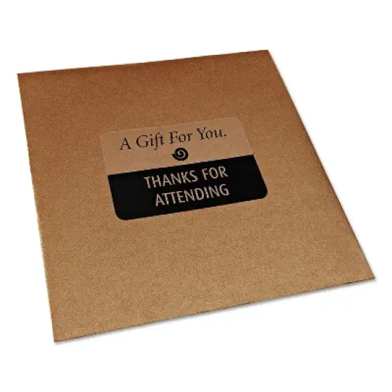 Avery Rectangle Print-to-the-Edge Labels 2 x 3 Glossy Clear 80/Pack 22822 image {1}