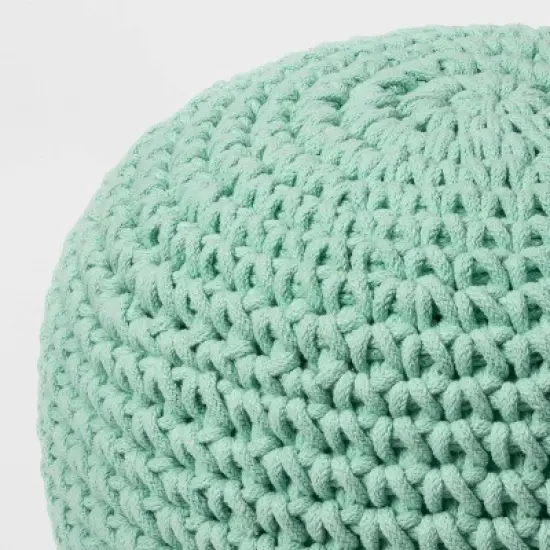 Pouf Ottoman - Cloud Island&trade; Mint image {2}