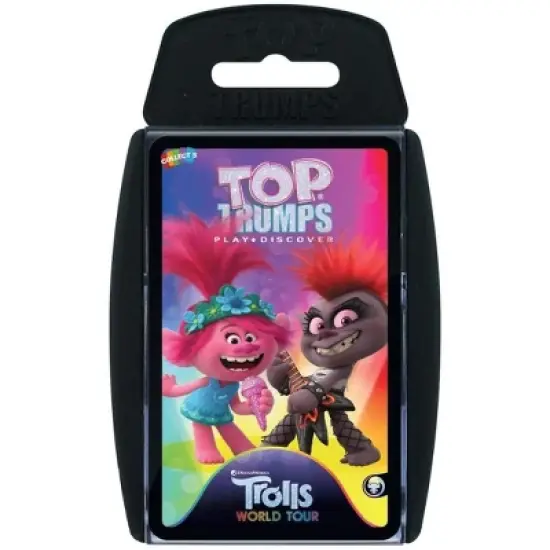 Top Trumps Trolls World Tour Card Game image {1}