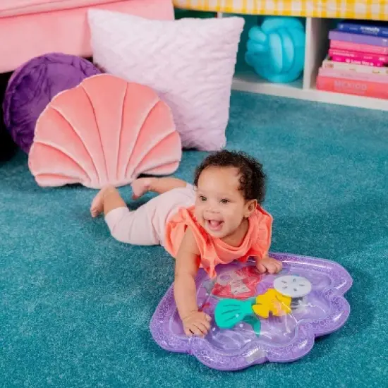 Bright Starts The Little Mermaid Sea Treasure Tummy Time Water Playmat image {7}