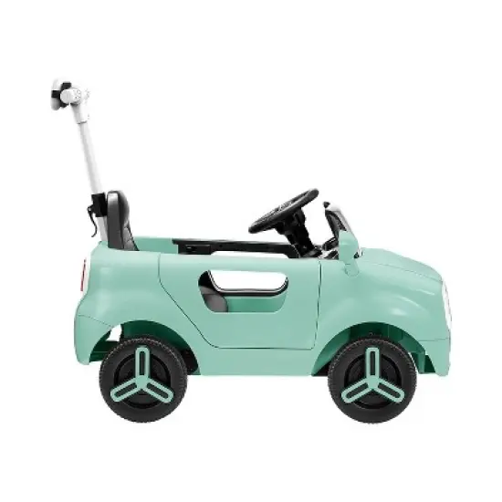 Jetson Mako Electric Motor Assist Ride-On Push Car - Green: Remote Control, Charger Included image {1}