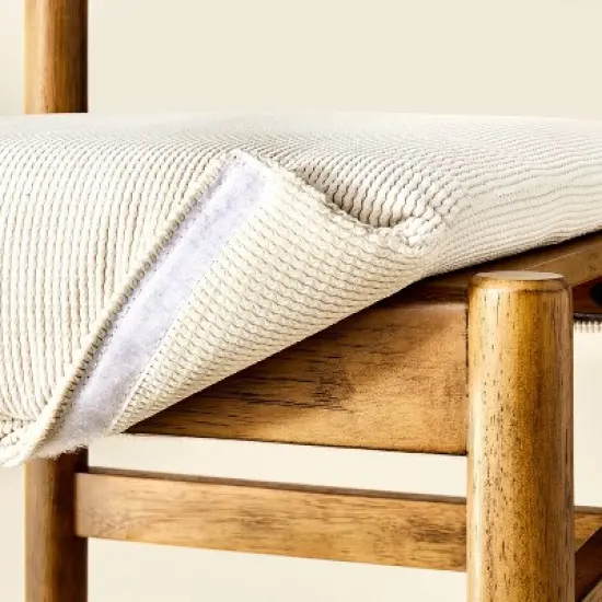 Dowel Leg Upholstered Armless Dining Chair - Hearth & Hand&trade; with Magnolia Furniture image {5}