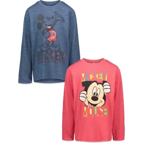 Disney Mickey Mouse 2 Pack T-Shirts Toddler to Big Kid image {8}