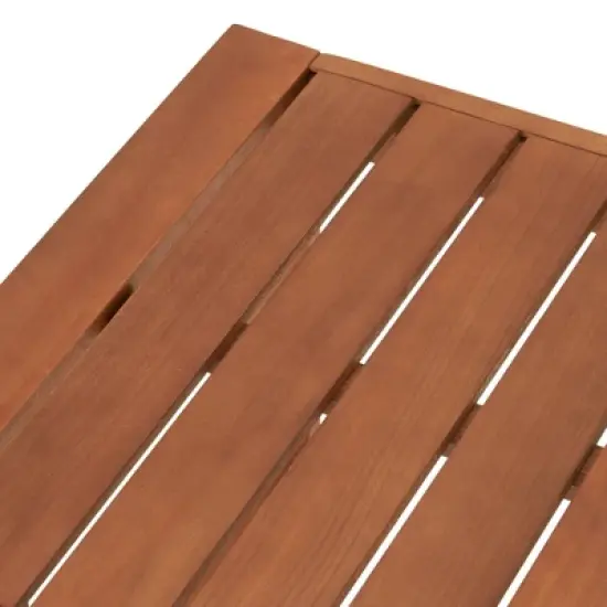 Grafton 4pc Eucalyptus Wood Outdoor Set - Alaterre Furniture image {17}