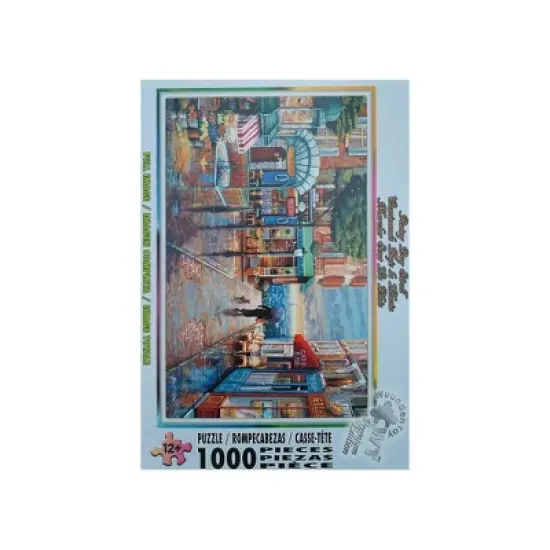 Wuundentoy Premium Edition: Walking Under the Rain Jigsaw Puzzle - 1000pc image {4}