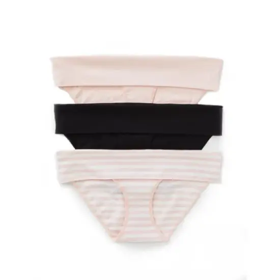 Maternity Fold Over Panties (3 Pack) | Motherhood Maternity image {4}