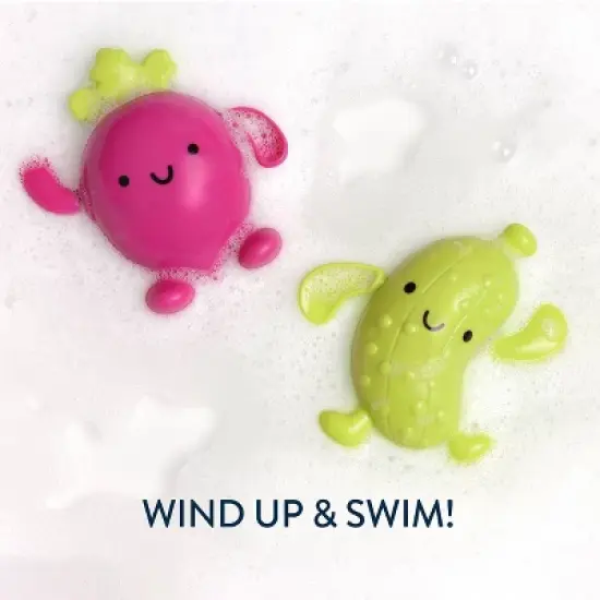 Itzy Ritzy Silly Swimmers - Pickle & Beet - 2pk image {3}