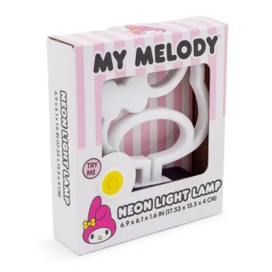 Silver Buffalo Sanrio My Melody Silhouette 7-Inch LED Neon Mood Light image {3}