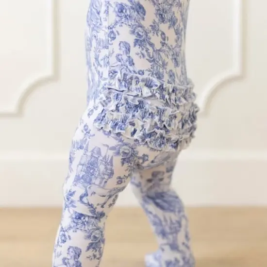 Infant Briar Footie Ruffled Zippered One Piece - Posh Peanut image {4}