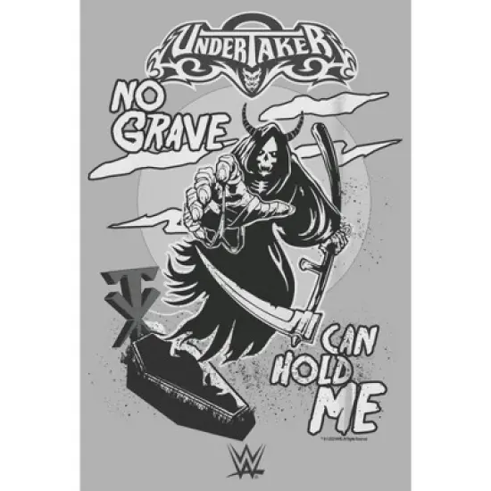 Boy's WWE Undertaker No Grave Can Hold Me T-Shirt image {1}
