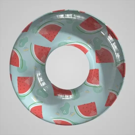 Gymojoy Watermelon Kids PVC Float For Sea and River Fishing image {1}