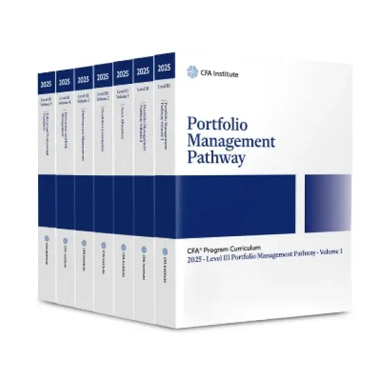 2025 Cfa Program Curriculum Level III Portfolio Management Pathway Box Set - by  Cfa Institute (Paperback) image {1}