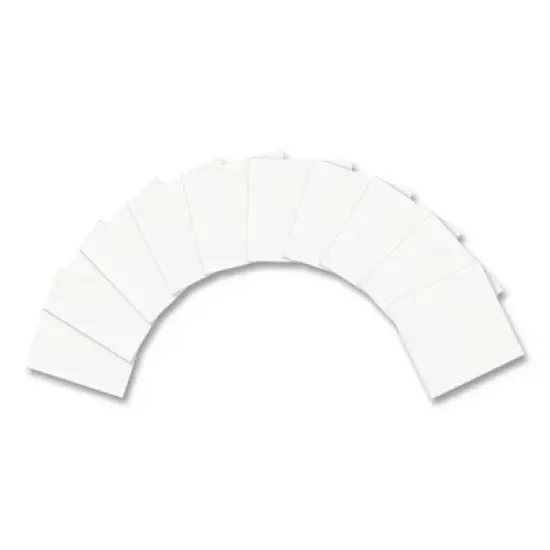 Post-it Transparent Notes, Unruled, 3" x 3", Transparent, 36 Sheets/Pad, 10 Pads/Pack image {2}