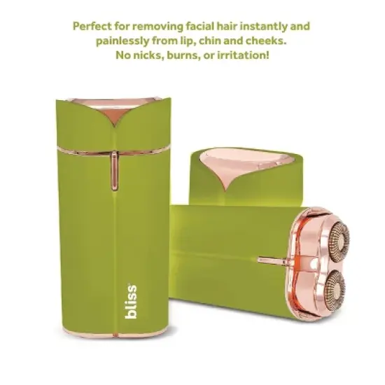 bliss Duo Dual Painless Hair remover - Lime image {2}