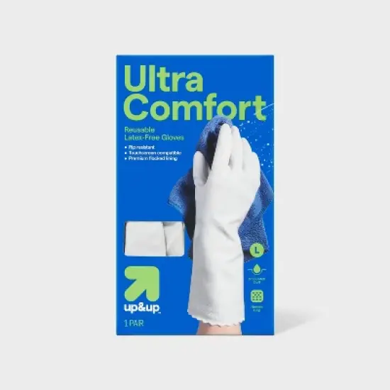 Durable Ultra Comfort Latex-Free Reusable Gloves - up&up&trade; image {3}
