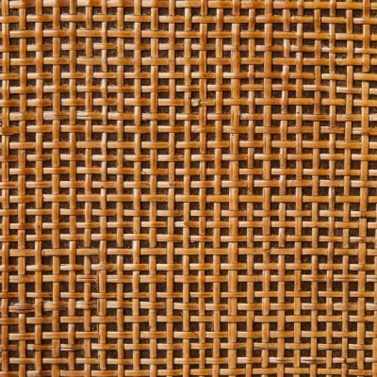 Wood & Cane Transitional Record Player Media Cabinet Brown - Hearth & Hand&trade; with Magnolia image {6}