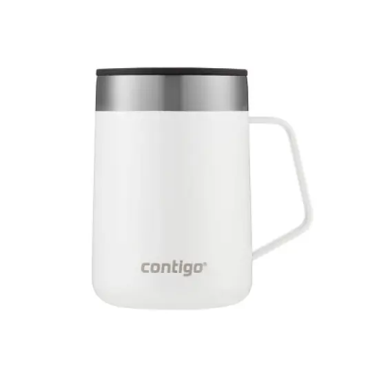 Contigo 14oz Stainless Steel Vacuum-Insulated Mug with Handle image {15}