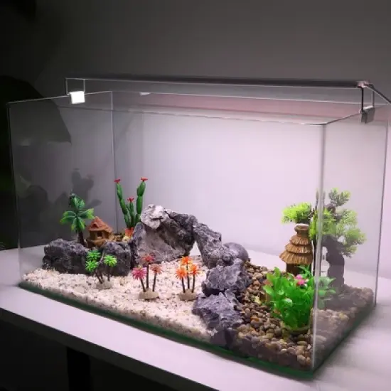 Unique Bargains Aquarium Plants Decoration Artificial Aquatic Plant 1 Pcs image {1}