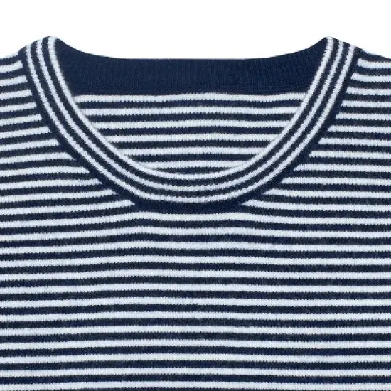 Gerber Infant and Toddler Boys' Striped Sweater with Pocket image {2}