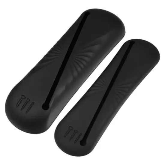 Unique Bargains Travel Makeup Bag Makeup Brush Holder Portable Makeup Organizer Bag Waterproof Silicone 2 Pcs image {6}