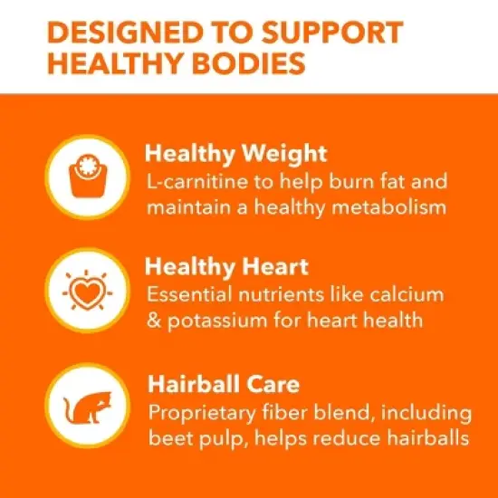 IAMS Proactive Health Weight Control and Hairball Care with Chicken and Turkey Flavor Indoor Dry Cat Food - 7lbs image {5}