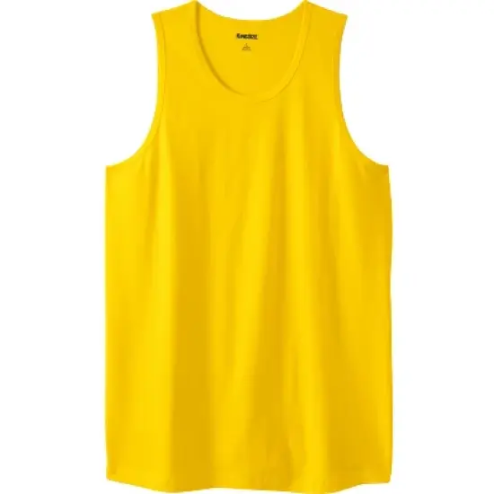 KingSize Men's Big & Tall Shrink-Less&trade; Lightweight Tank image {16}