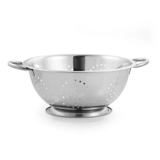 McSunley Silver Stainless Steel Colander 5 qt image {1}