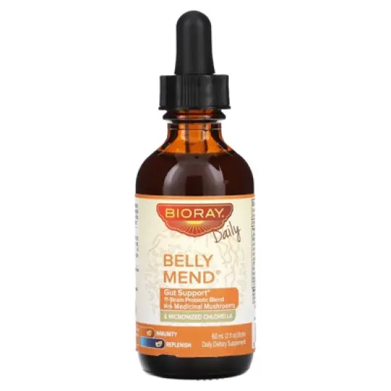 Bioray Belly Mend, Gut Support, 2 fl oz (60 ml) image {2}