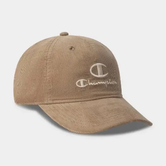 Champion Adult Hobby Corduroy Baseball Hat - Khaki image {2}
