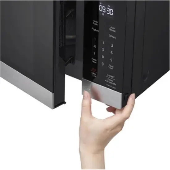 LG MSER0990S 0.9 Cu. Ft. Stainless Countertop Microwave image {5}