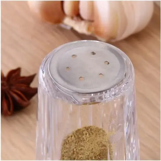 YBM Home 1.5 ounce Salt and Pepper Shakers with Stainless Steel Lid,12-Pack image {1}