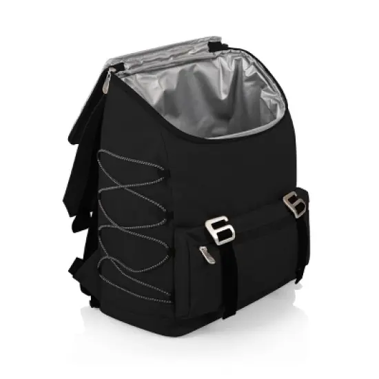 Picnic Time On The Go Traverse 34.65qt Cooler Backpack - Black image {4}