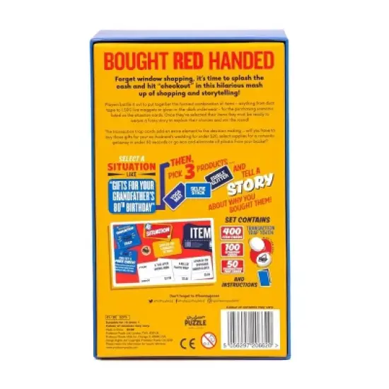 Professor Puzzle USA, Inc. Bought Red Handed | The Outrageous Story-Telling Party Game image {2}