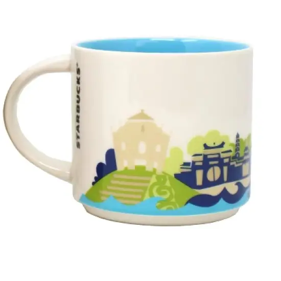 Starbucks You Are Here Series Macau Ceramic Mug, 14 Oz image {1}