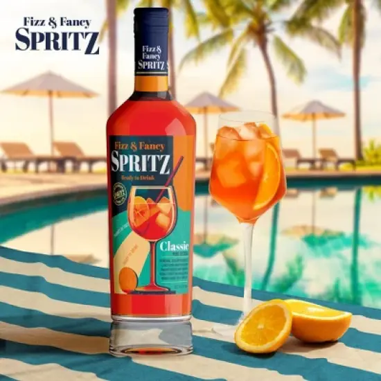 Fizz & Fancy Spritz Classico Ready To Serve Cocktail - 750ml Bottle image {8}