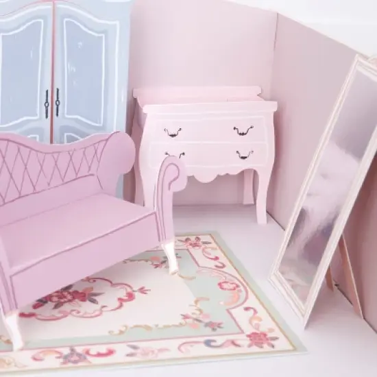 Meri Meri Mini Paper Dolls House (Pack of 1) image {6}
