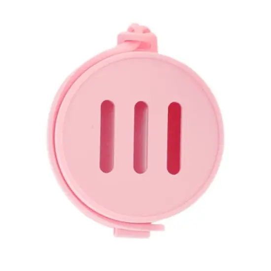 Unique Bargains Portable Flip Cover with Mirror Makeup Sponge Holder 1 Pc image {7}