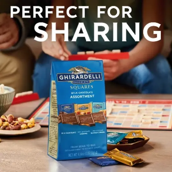 Ghirardelli Milk Chocolate Candy SQUARES Assortment - 4.8oz image {4}