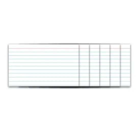 C-Line&reg; Index Cards, 3" x 5", White, 100 Per Pack, 12 Packs image {4}