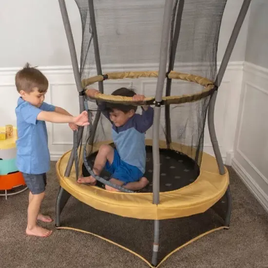 Skywalker Trampolines ActivPlay 40" Round Safari Explorer Mini Bouncer with Enclosure image {5}