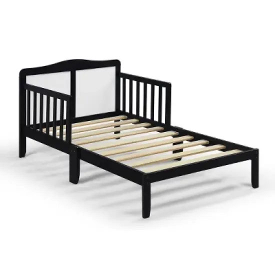 Olive & Opie Birdie Toddler Bed - Black/White image {2}