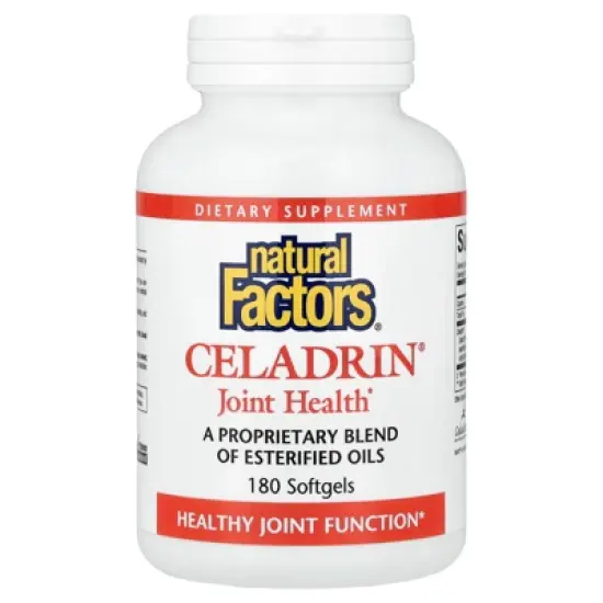 Natural Factors Celadrin&reg;, Joint Health, 180 Softgels image {4}