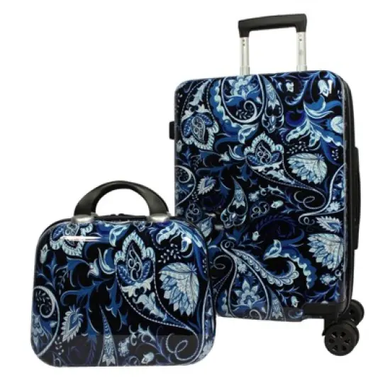 World Traveler Seasons 2-Piece Hardside Carry-On Spinner Luggage Set image {9}