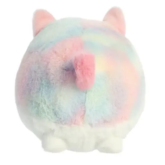 Aurora Teddy Pets 10" Rainbow Pom Multicolor Stuffed Animal image {4}
