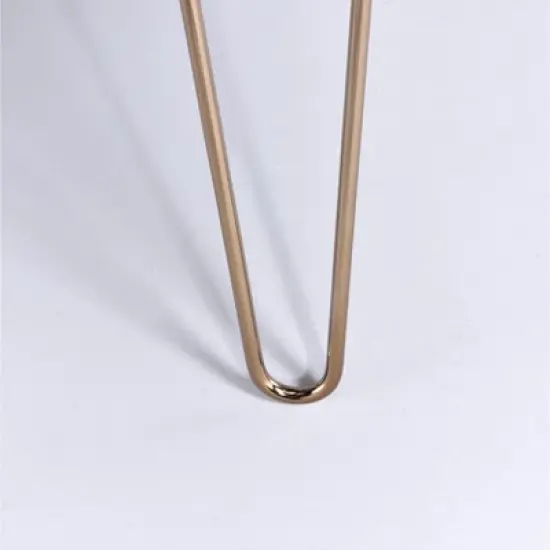 Hailey Black and Gold Wood Storage End Table image {3}